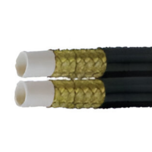 TUBERIA TERMOPLÁSTICA DOBLE 2 MALLAS METALICAS